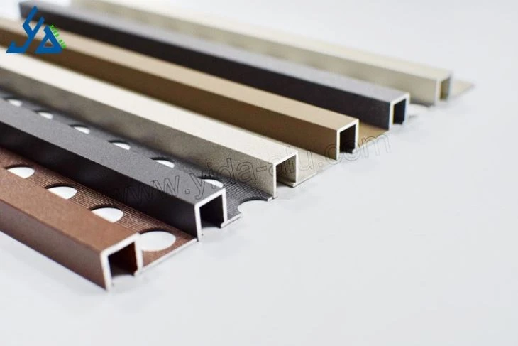 Coated Aluminum Edge Profiles